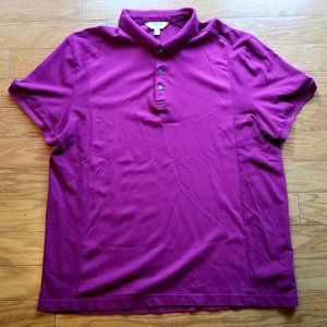 Calvin Klein Purple Golf Shirt